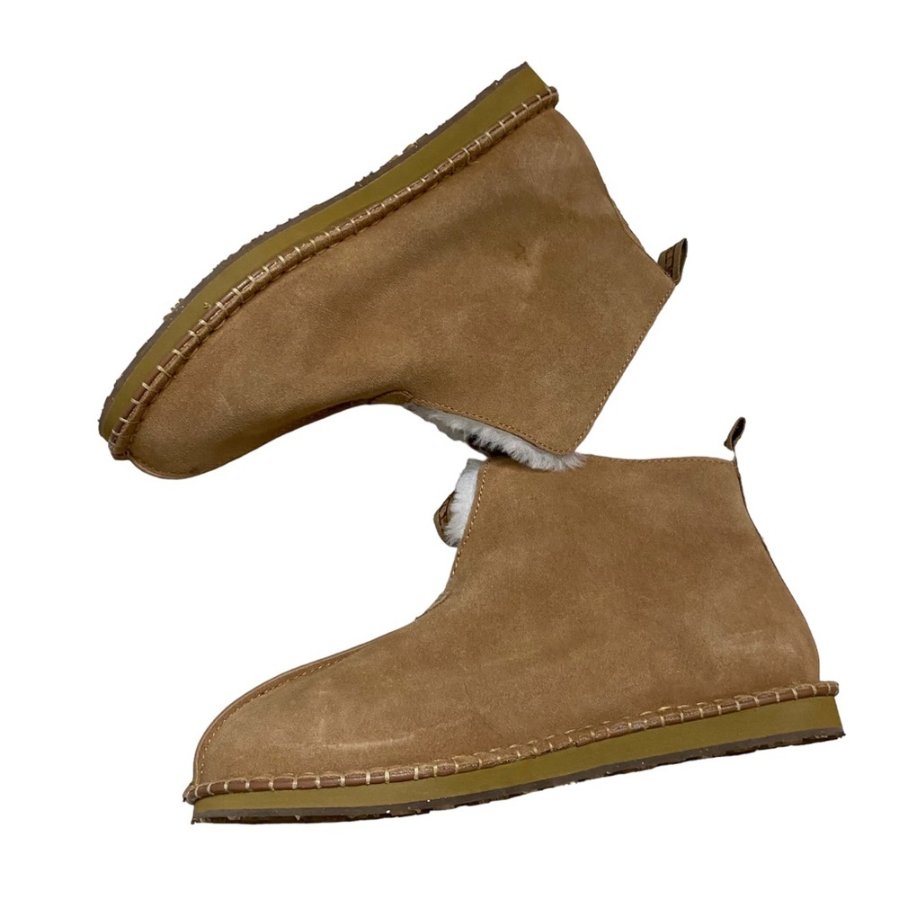 NWOT Australia luxe collective homework suede men boots shearling size US8 - Picture 11 of 13